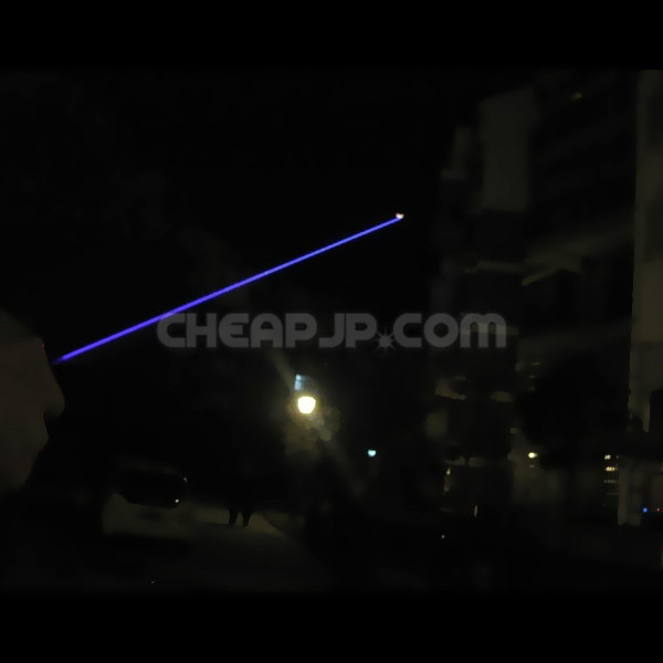 レーザー懐中電灯 青紫色
